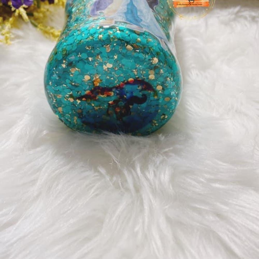 Princess Jasmine Inspired Disney  Glitter Tumbler - Picture 3 of 15